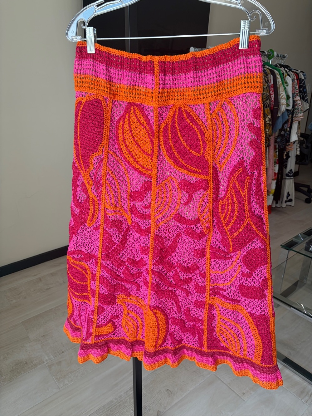 Farm Rio: MULTICOLOR SEASHELL
CROCHET SKIRT - Picture 6 of 9